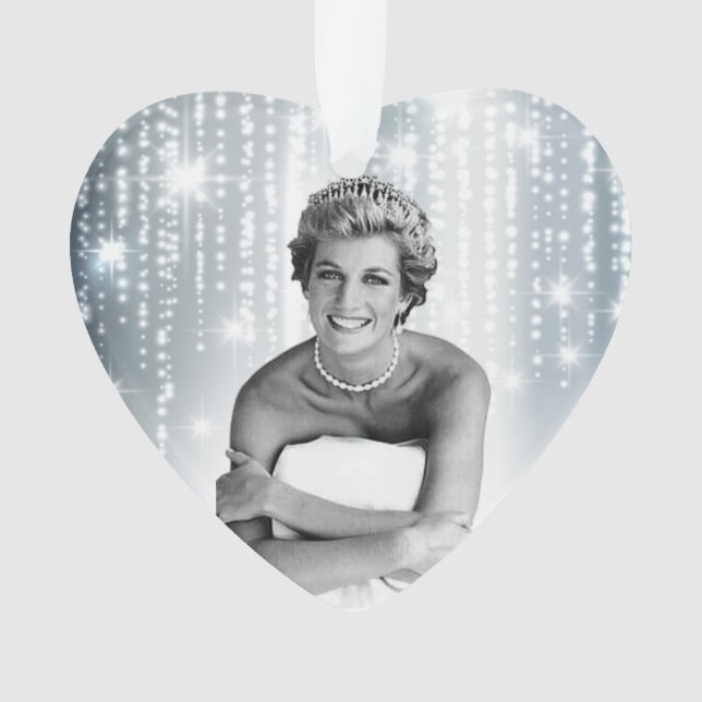 Diana, Princess of Wales 1990 stylized Ornament (Front)