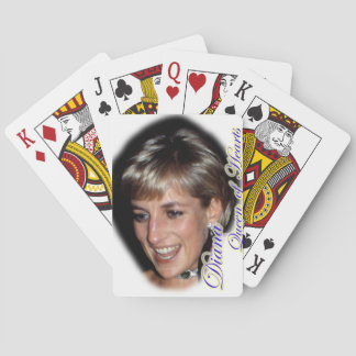 diana queen of hearts playing cards