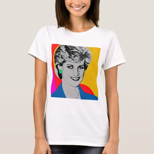 Diana Queen of Hearts T-Shirt (Front)
