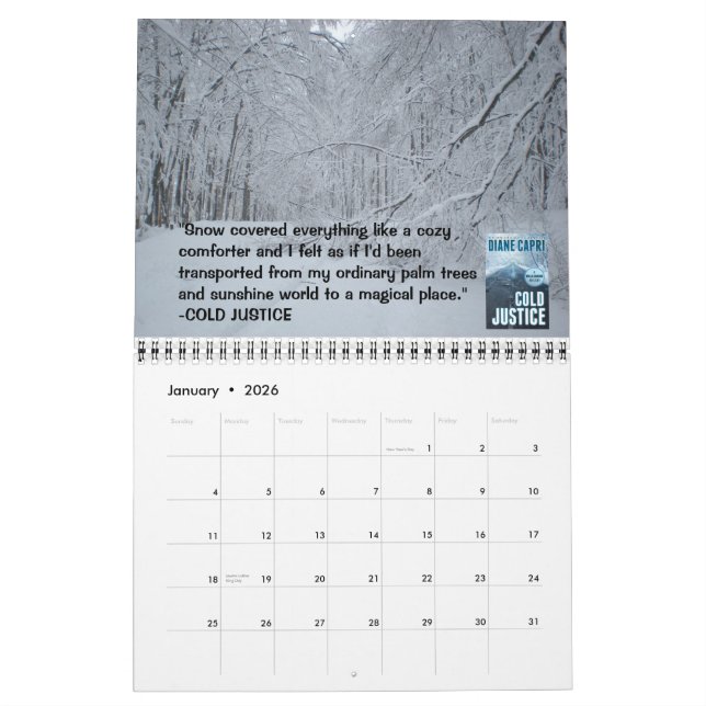 DIANE CAPRI 2015 CALENDAR (Jan 2026)