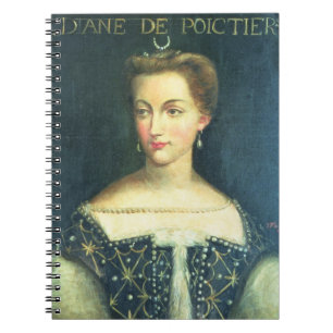Diane de Poitiers (oil on canvas) Notebook