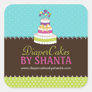 Diaper Cake Stickers