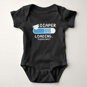 Diaper Loading Baby Bodysuit