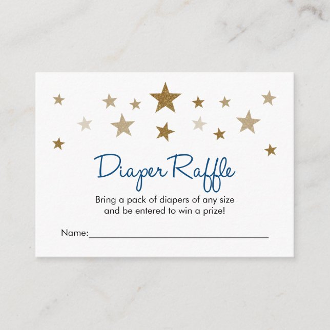 Diaper Raffle Insert Card (Front)