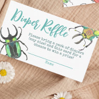 Diaper Raffle Little Love Bugs Baby Shower