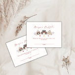 Diaper Raffle Ticket Winter Christmas Baby Shower  Enclosure Card<br><div class="desc">Celebrates baby shower with our cute minimalist watercolor Christmas winter baby clothes baby shower themes feature with baby Christmas sweater decor with Santa clause, reindeer and Christmas tree, Christmas ornaments, winter leaves and "Diaper Raffle" text. Colour design in red burgundy, grey, cream and beige. Customize your own text. Baby Shower...</div>