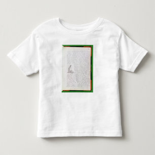 Diary Entry for 9th January, 1902 Toddler T-shirt