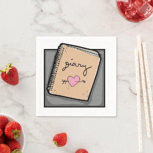 Diary Paper Napkins