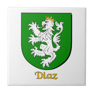 Diaz Family Shield Tile