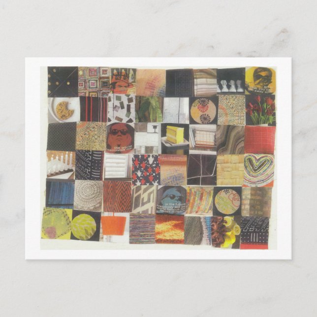 Dibble_Artworks_078_Sun_And_Shadows_Quilt_Number_T Postcard (Front)