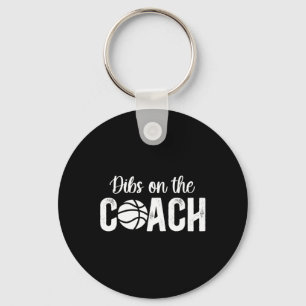 Dibs On The Sketll Coach Wife Sketll Coach's Wife Keychain