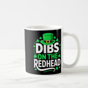 Dibs Redhead Funny Men Women Illustration Coffee Mug