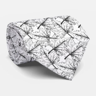 dibujo de hojas de otoño tie