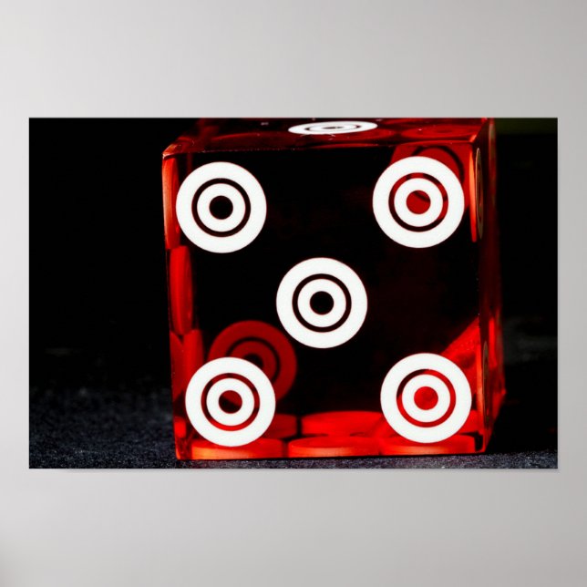 Dice Close up Poster (Front)