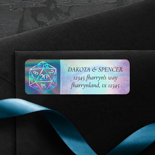 Dice Holo RPG | Retro PnP Tabletop - Adresse du jo (Créateur téléchargé)