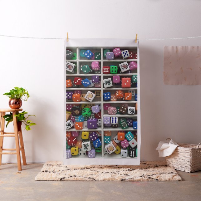 Dice Mania Fabric (In Situ)