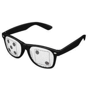 DICE numbers of pips 5 & 2 + your ideas Retro Sunglasses