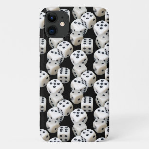 Dice On Black iPhone 11 Case