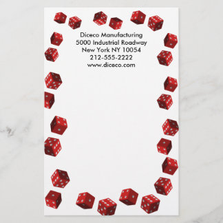 Dice Players Papeterie