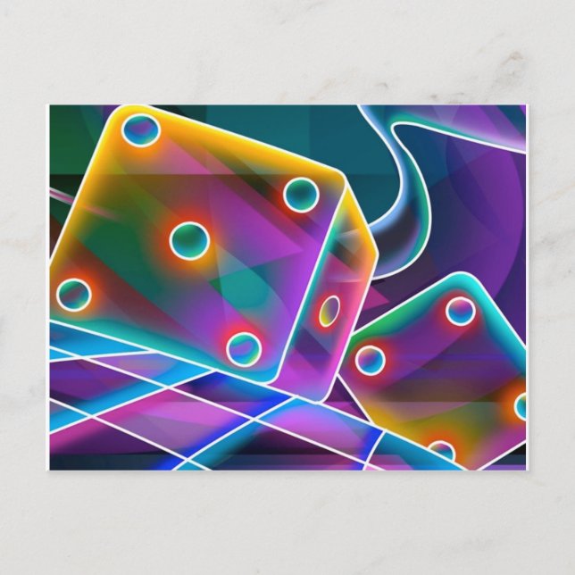 DICE POSTCARD (Front)