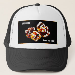 dice roll - lady luck hat