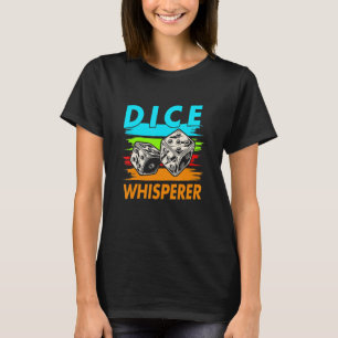 Dice Whisperer   Craps Player Casino Gambling T-Shirt