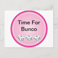 dice with pink circle customizable