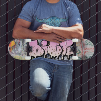 Dick Graffiti Custom Personalized Skateboard