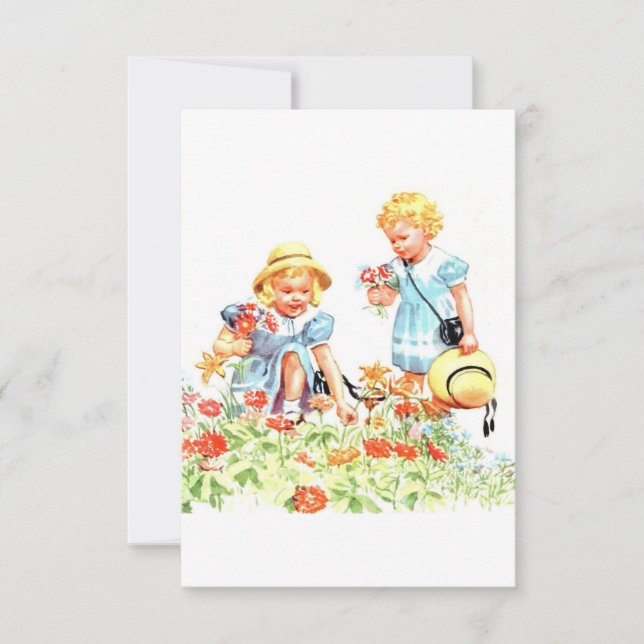 Dick, Jane and Sally Greeting Card (Front)