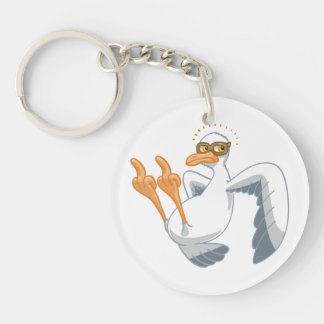 Dick Seagull—"The Bird" Keychain
