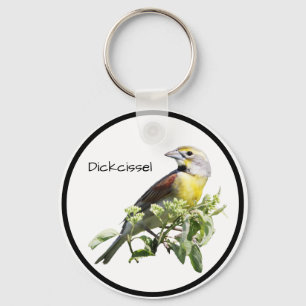 Dickcissel Bird Keychain