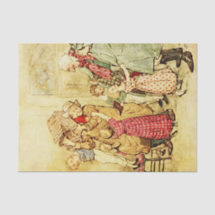 Dicken's Christmas Carol Tissue Paper 7