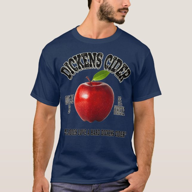 DICKENS HARD APPLE CIDER Premium T-Shirt (Front)
