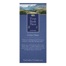 Dickens Inspired Book Promotion Rack Card