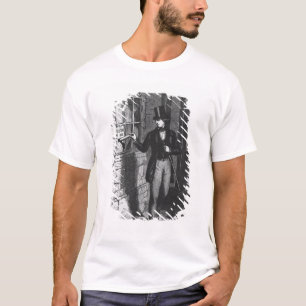 Dickens placing his first literary T-Shirt