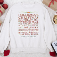 Dickens Scrooge Quote Cute Victorian Christmas