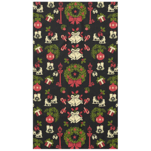 Dickens Victorian Classic Vintage Christmas Tablecloth