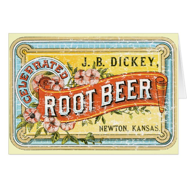 Dickey Root Beer-1899 - distressed (Front Horizontal)