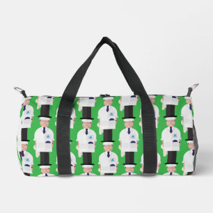 Dickie Bird – Patterned Duffel Bag