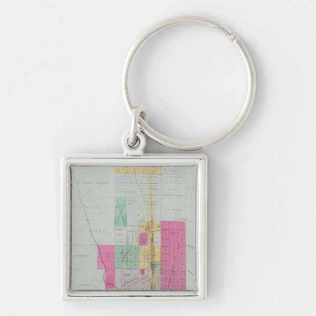 Dickinson County, Kansas Keychain (Front)
