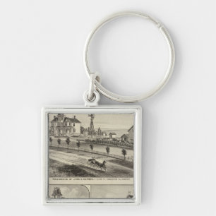 Dickinson County Residences, Kansas Keychain