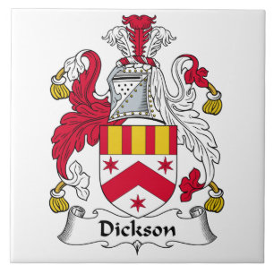 Dickson Family Crest Tile