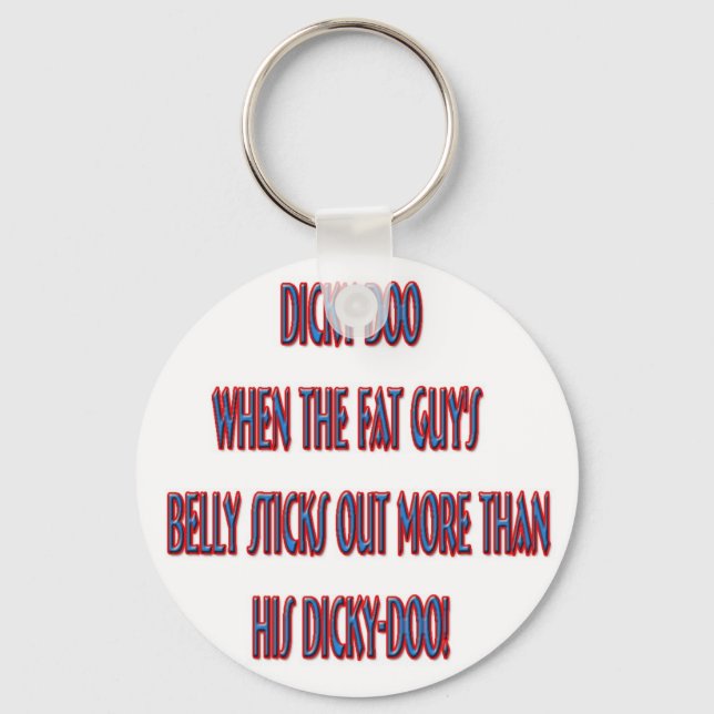 DICKY DOO  CLUB KEYCHAIN (Front)