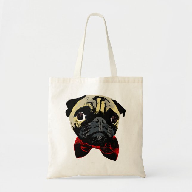 Dicky Pug - Tote Bag (Front)