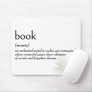 Dictionary Definition For BOOK Mouse Pad