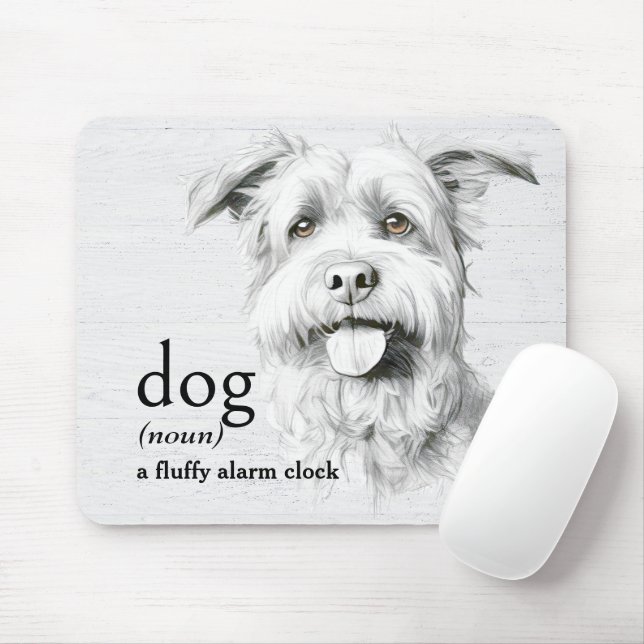 Dictionary Definition for DOG Mouse Pad (With Mouse)