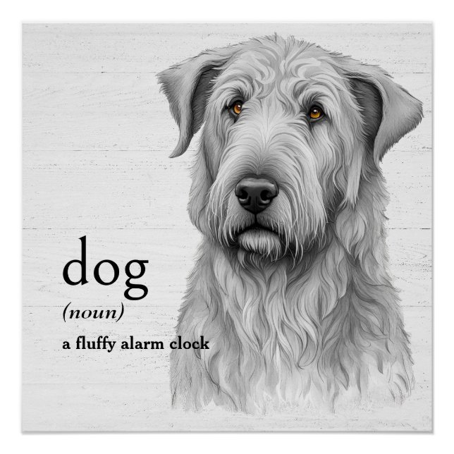 Dictionary Definition for DOG Poster (Front)
