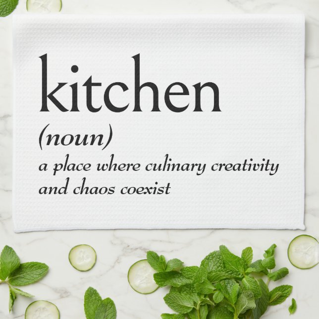 Dictionary Definition For KITCHEN Kitchen Towel (Folded)