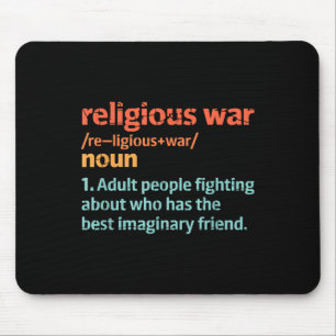 Dictionary Sarcastic Definition Religious War Defi Mouse Pad