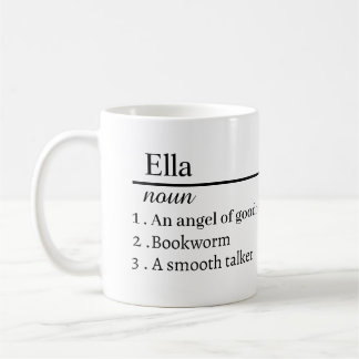 dictionary style mug
